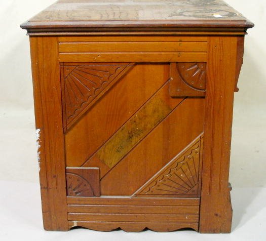 6 Drawer Spool Cabinet "Willimantic Spool Cotton" - 8
