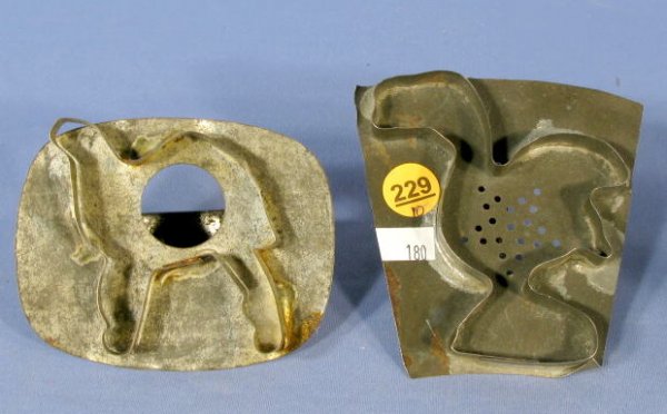 Group of 10 Tin Cookie Cutters - 2