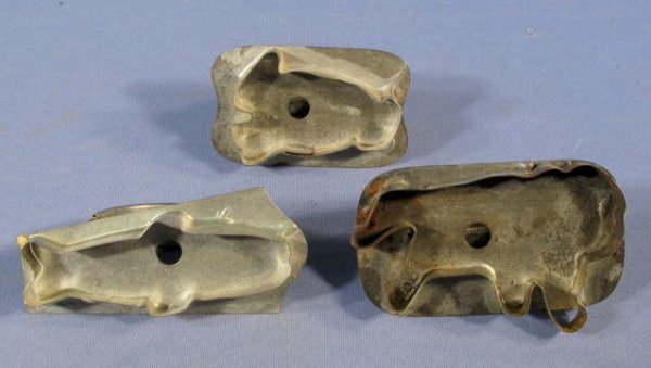 Group of 10 Tin Cookie Cutters - 6