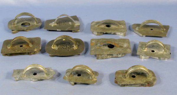 Group of 10 Tin Cookie Cutters - 7