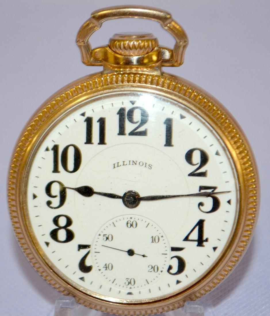 Illinois 23J San Garino Special Pocket Watch. 17s OF LS (1 of 6)