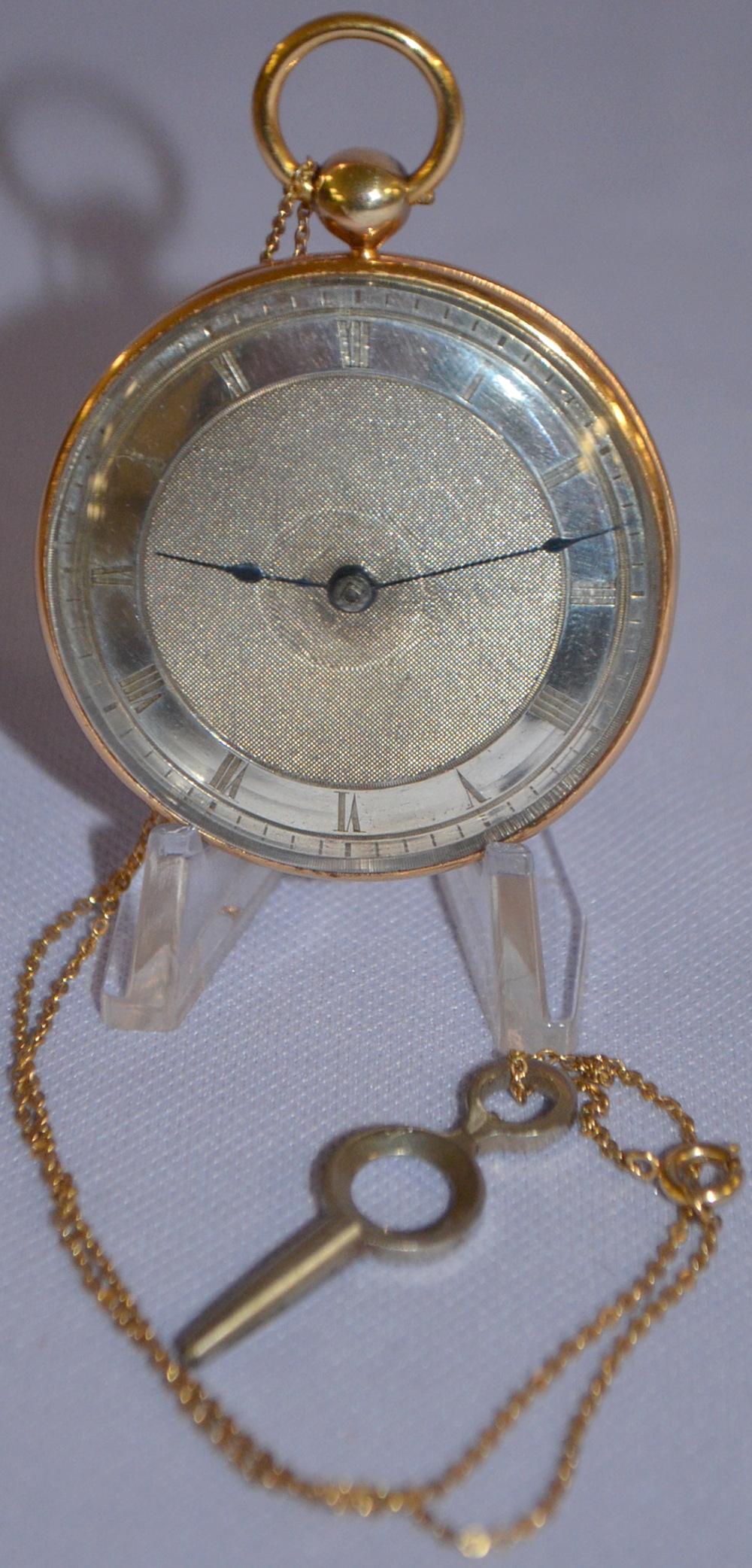 18k Fusee pocket watch, 43MM: No. 4358 KW/KS. Running. (1 of 7)