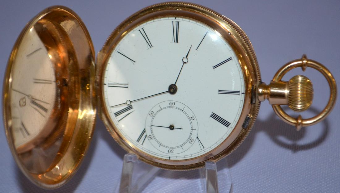 18k Swiss 45 MM Pocket Watch: Brenets, Guimand Freres, (1 of 7)