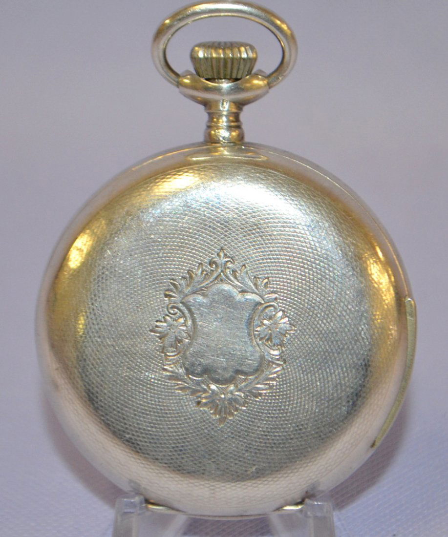 Antique Swiss Quarter Hour Repeater .875 Silver (1 of 7)