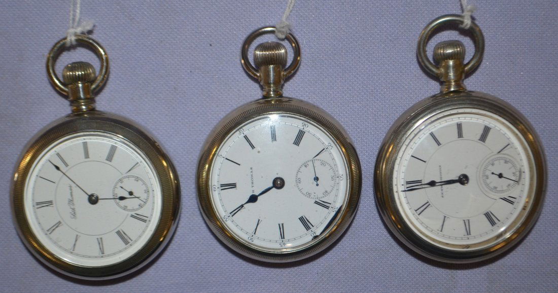 3 Seth Thomas 18S OF Pocket Watches (1 of 6)