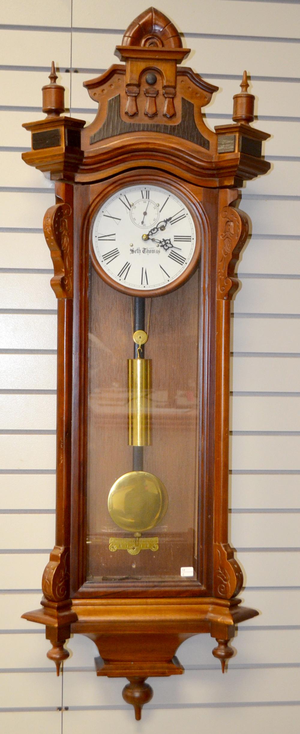 Seth Thomas No. 5 1 Weight Wall Clock (1 of 6)