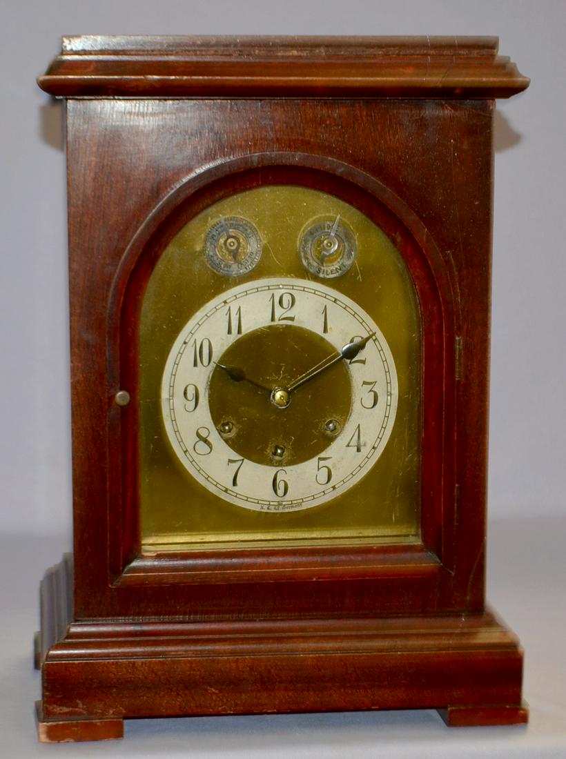 Antique Gustav Becker Chime Bracket Clock (1 of 6)
