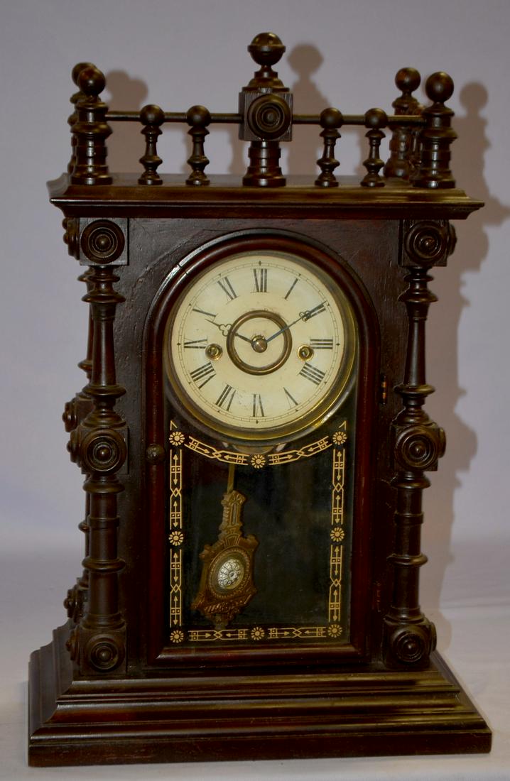Antique Welch "Gerster, V.P" Mantel Clock (1 of 5)