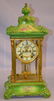 Antique Ansonia No.6 Crystal Reg. Porcelain Clock
