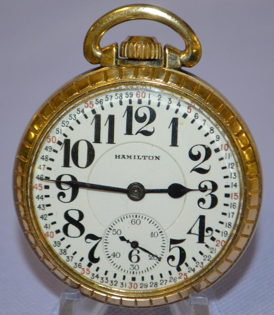 Hamilton 992 21J Pocket Watch (1 of 6)