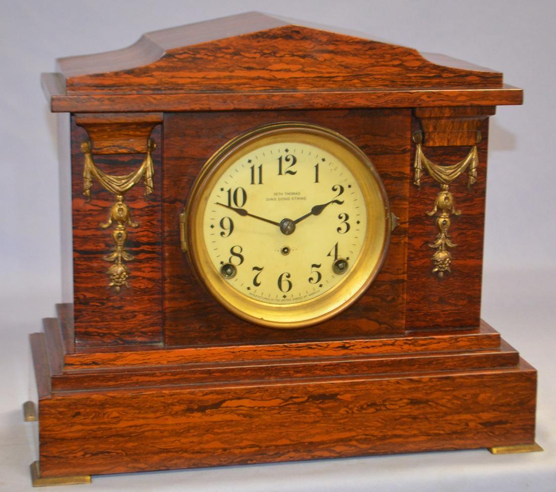 Seth Thomas Ding Dong #2 Strike Mantel Clock (1 of 3)