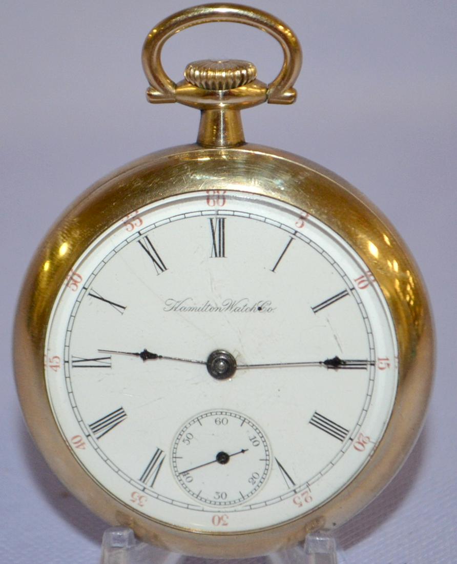 Hamilton 940, 21J, 18S, OF Pocket Watch (1 of 6)