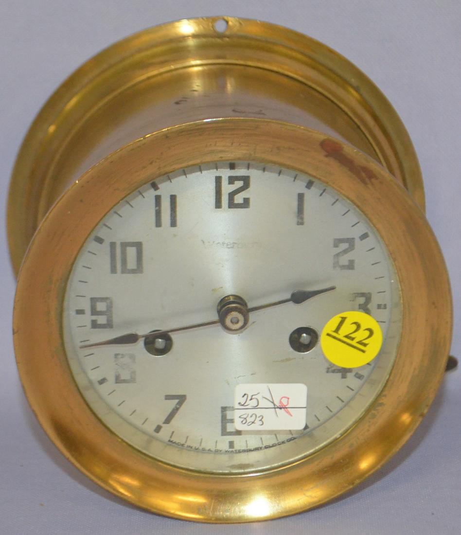 Vintage Waterbury Ships Bell Clock (1 of 3)