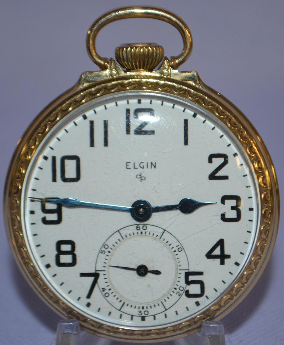 Elgin BW Raymond & Elgin 574 OF Pocket Watch (1 of 6)