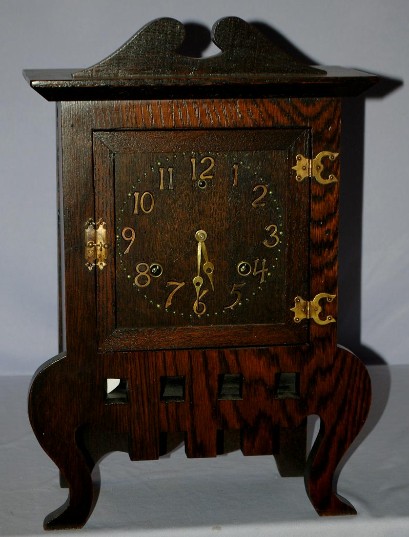 Antique Sessions "Iona" Mission Clock (1 of 5)