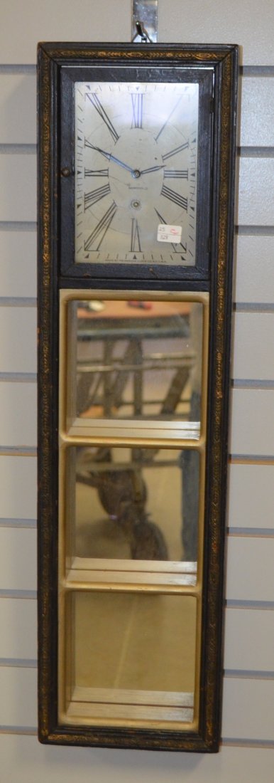 Antique Ansonia Mirrored Shelf Clock (1 of 5)