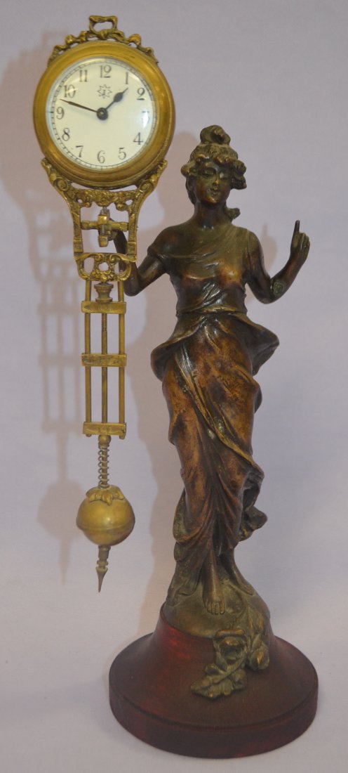 Antique Junghans Style Swinger Clock (1 of 7)