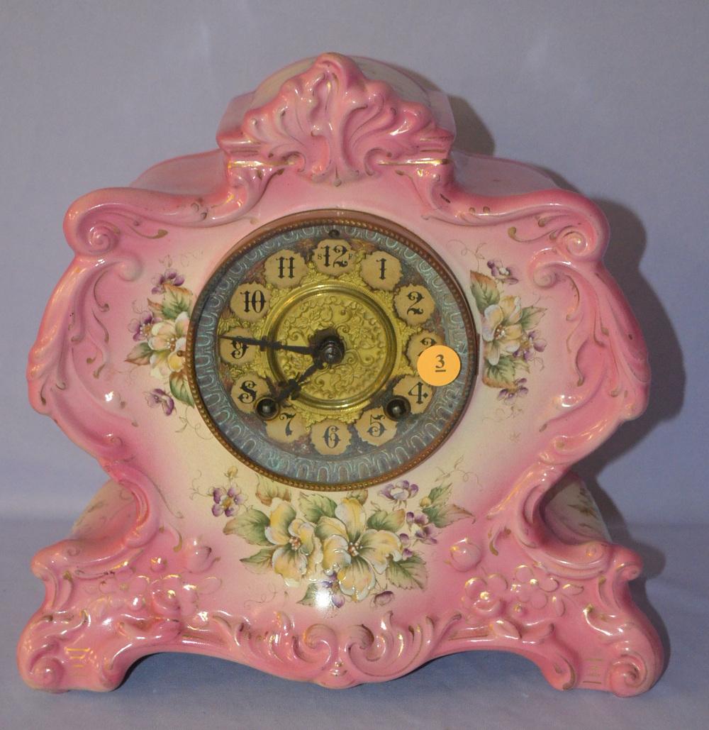 Gilbert 4767 Porcelain Mantle Clock Price Guide