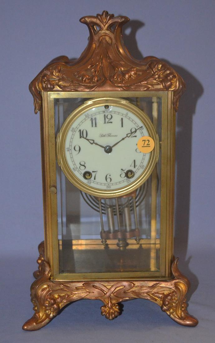 Antique Seth Thomas Empire #2 Crystal Regulator