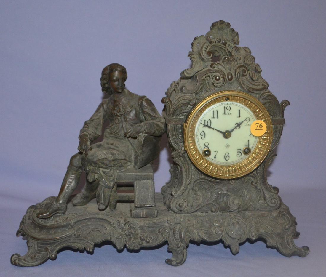 Antique Ansonia (Artist) figure Clock