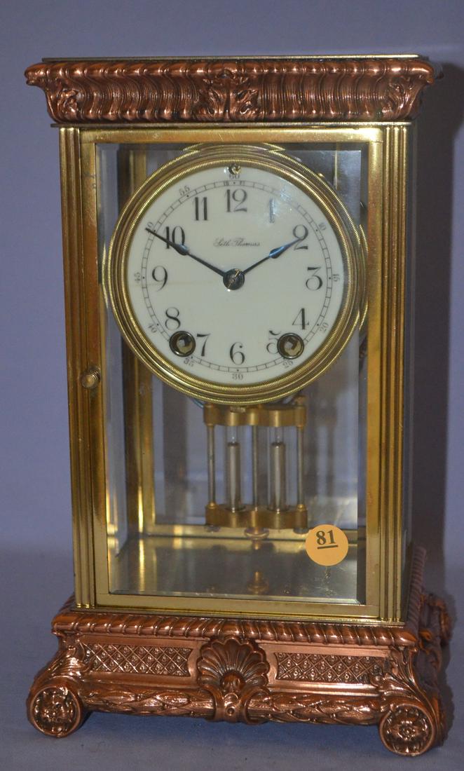Antique Seth Thomas Empire #13 Crystal Reg, Clock (1 of 5)
