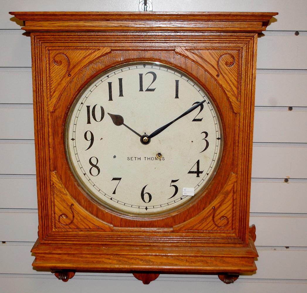 Antique Seth Thomas Office #5 Wall Clock