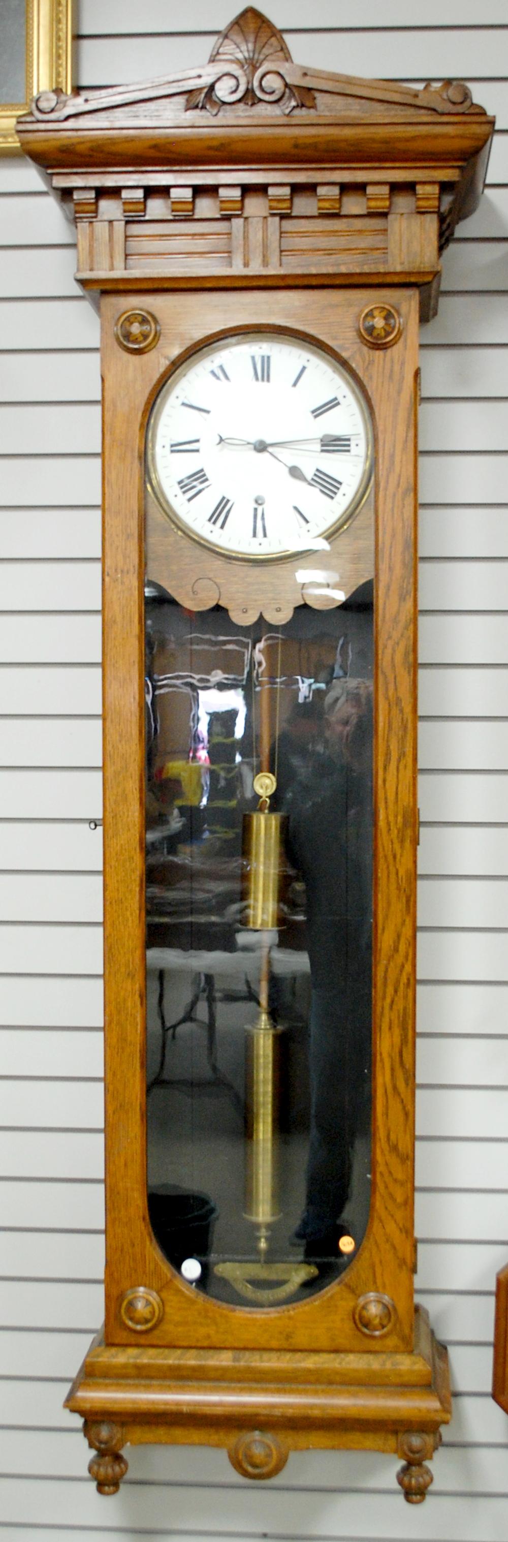 Antique New Haven Jewelers Regulator #10 (1 of 5)