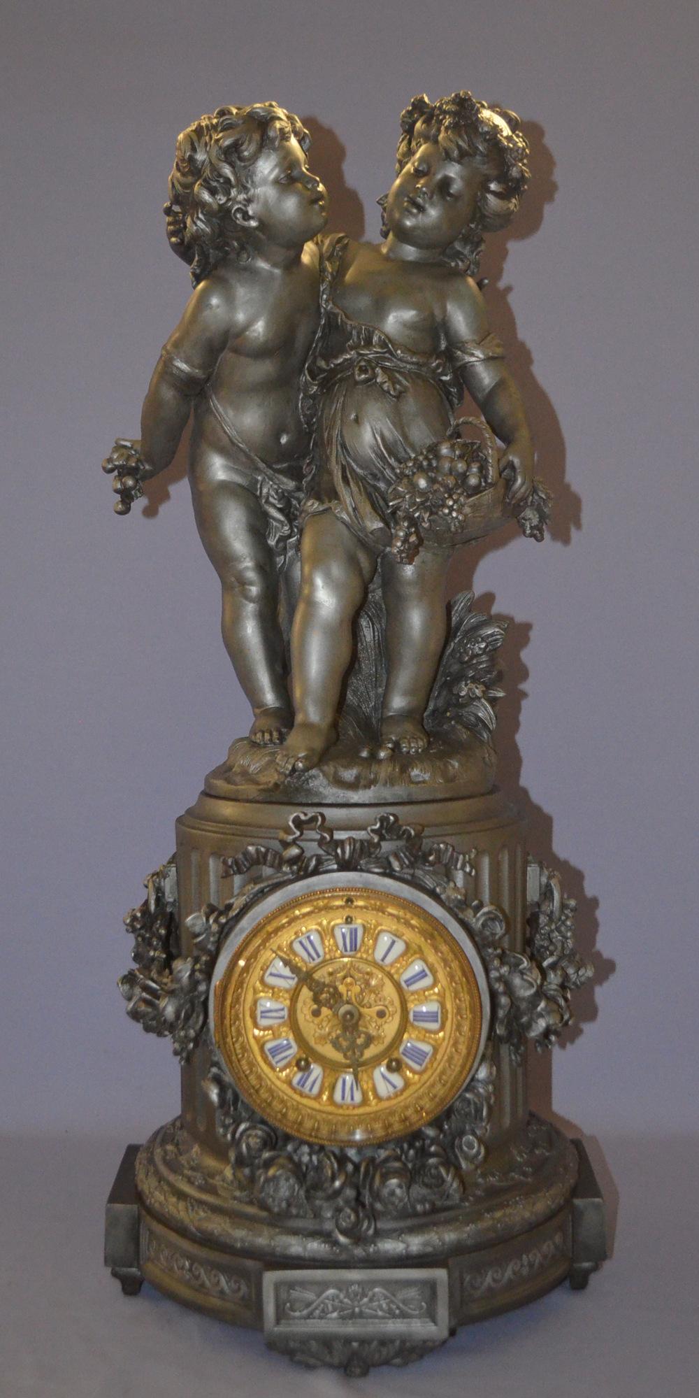 Antique Ansonia Florida & Group No 1089 Mantle Clock (1 of 6)