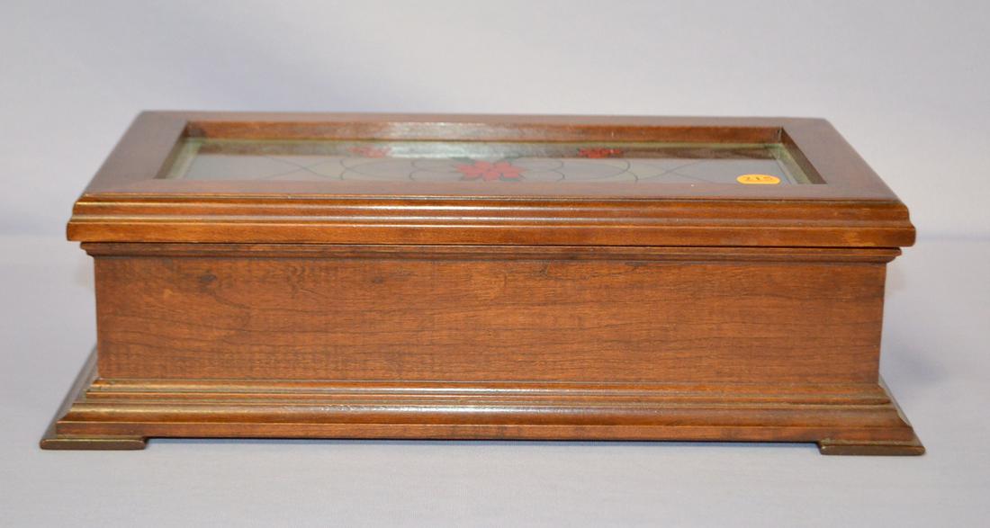 vintage Thorens wood musical box (1 of 4)