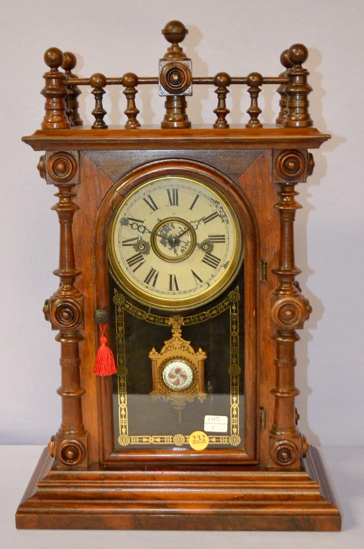 Antique EN Welch Patti Mantle Clock (1 of 5)
