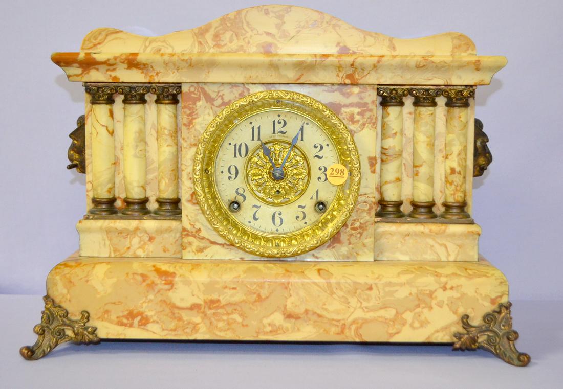Antique Seth Thomas Adamantine Mantle Clock
