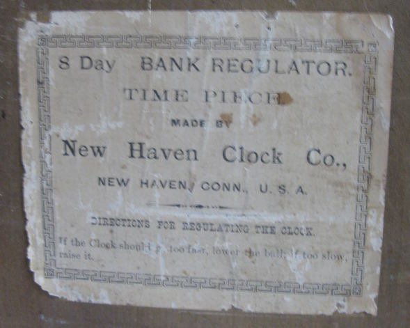 New Haven Coca Cola Bank Advertising Clock - 5