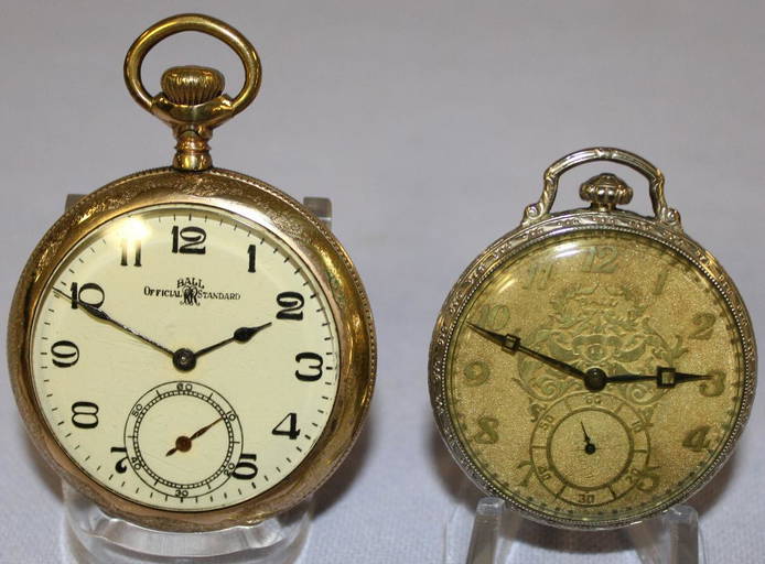 2 Ball Pocket Watches
