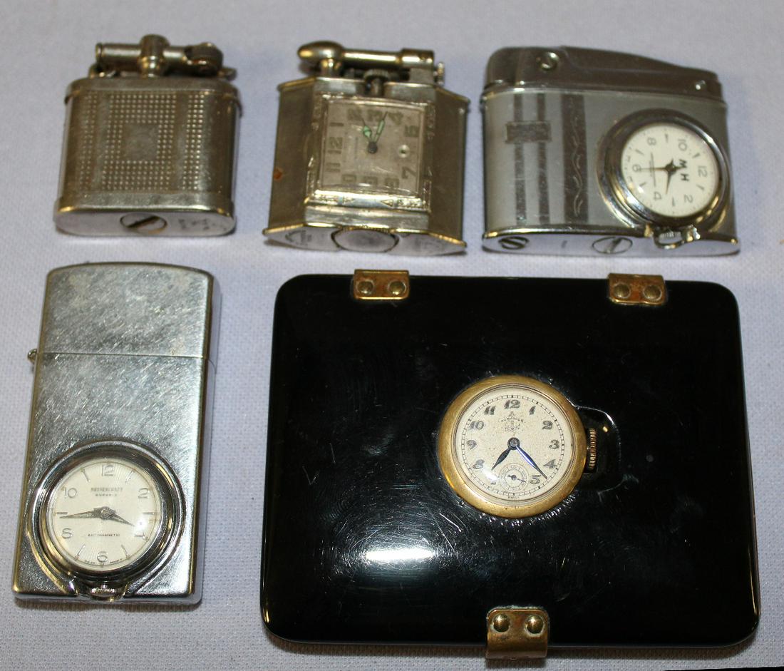3 Light and a Cigarette Box With Watches (1 of 1)