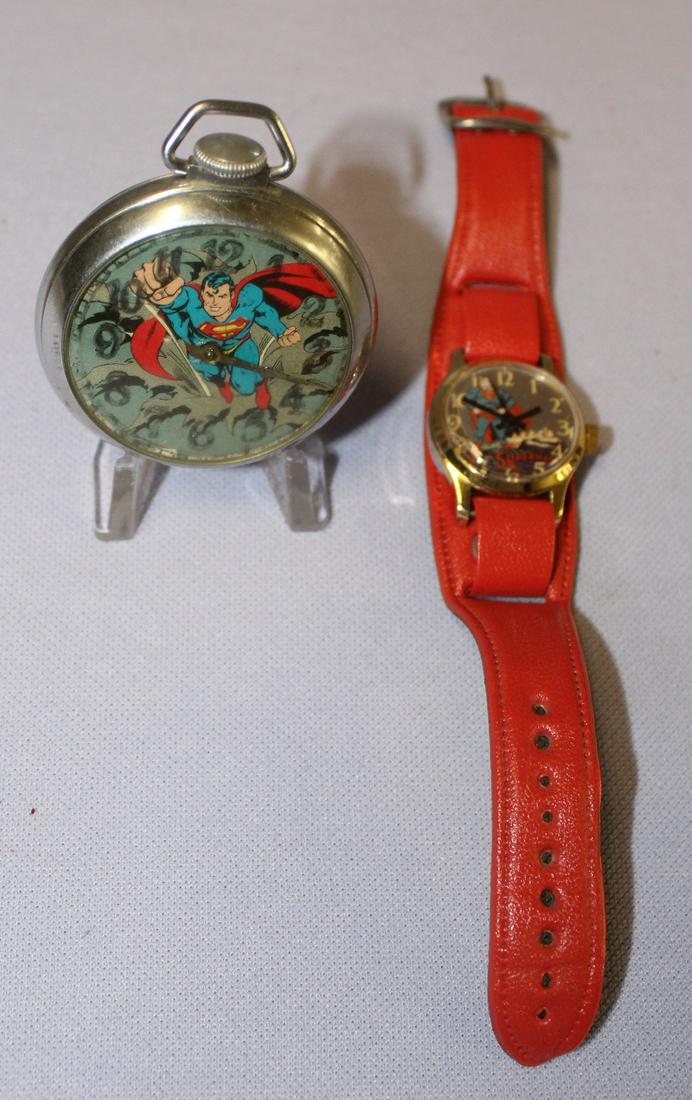 Superman Pocket Watch & Wrist Watch (1 of 4)