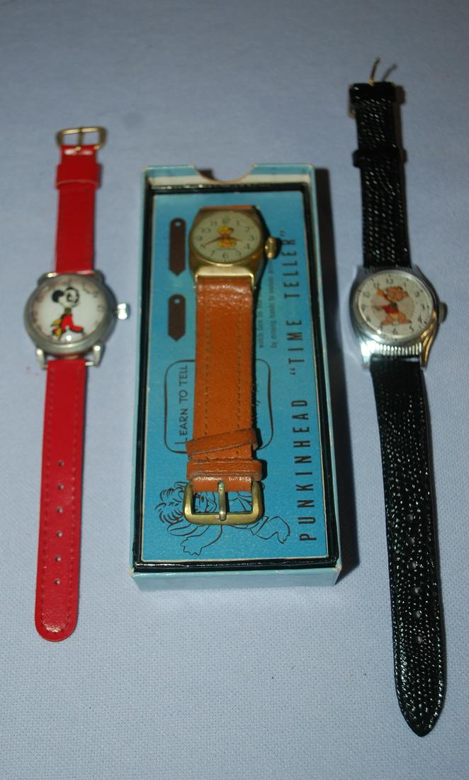 3 Cartoon Character Watches (1 of 3)