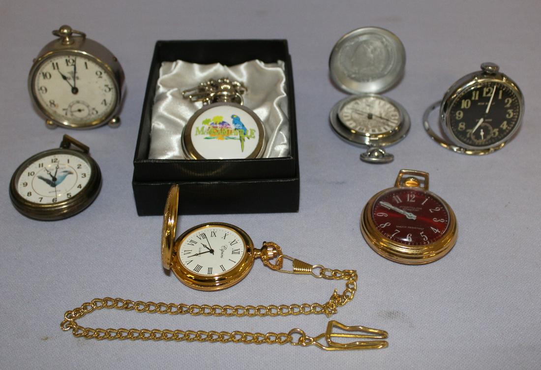 Lot of 6 Contemporary / Vintage "Dollar" Pocket Watches (1 of 6)