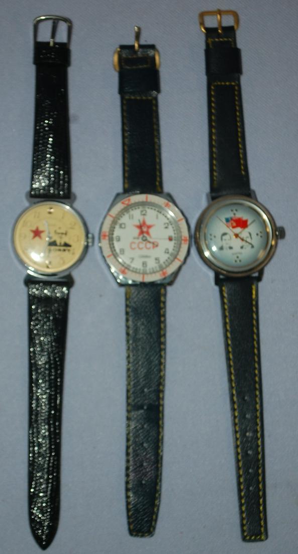 3 Wrist Watches with World Leaders (1 of 2)