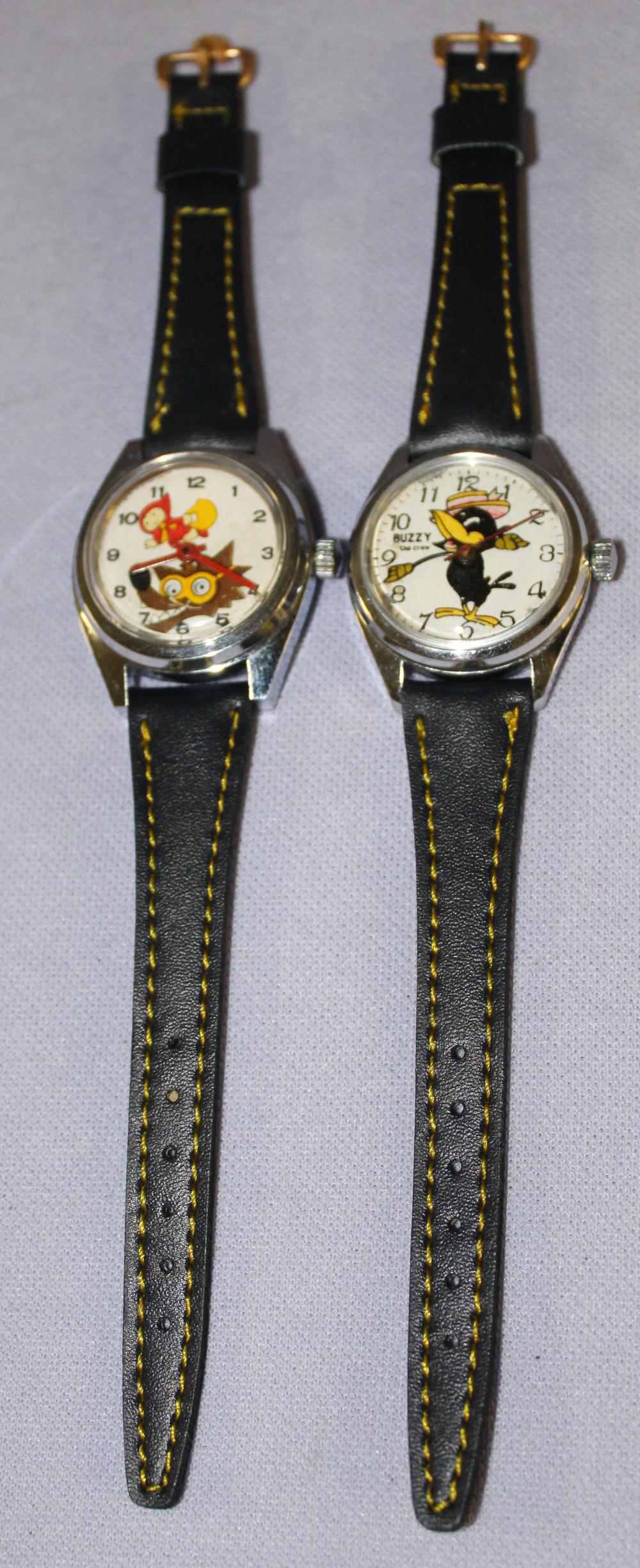 2 Cartoon Characters Wrist Watches (1 of 2)