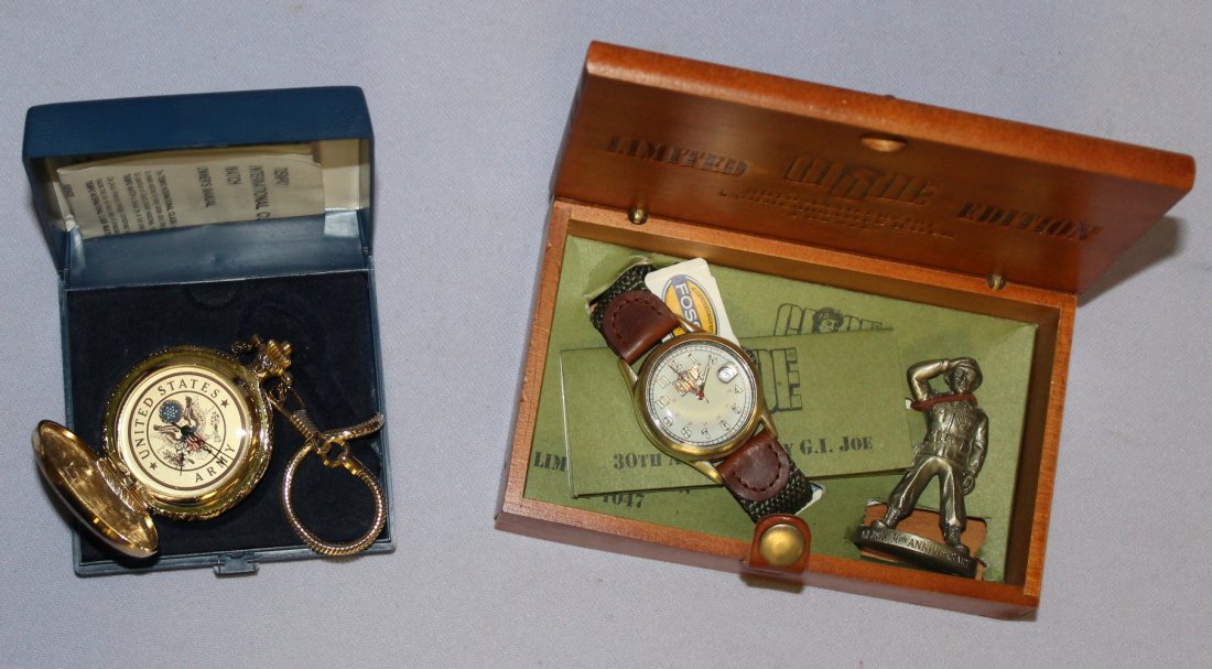 Lot of 2 Pocket & Wrist Watches (1 of 4)