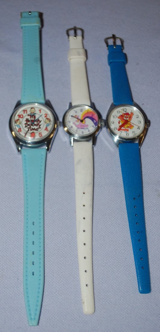 Lot of 3 Character Wrist Watches (1 of 2)