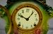 Antique Ansonia "La Scarpe" Porcelain Mantle Clock