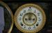 Antique Ansonia Enameled Iron Mantle Clock