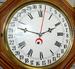 Antique Ingraham Octagon Calendar Wall Clock