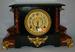 Antique Gilbert "Garcia" Marbleized Mantle Clock