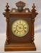 Antique Ansonia Oak Cabinet Clock