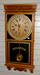 Antique Ingraham Calendar Wall Regulator Clock
