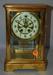 Antique Gilbert Crystal Regulator Clock