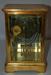 Antique Gilbert Crystal Regulator Clock