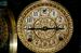 Antique Sessions Enameled Wood Mantle Clock